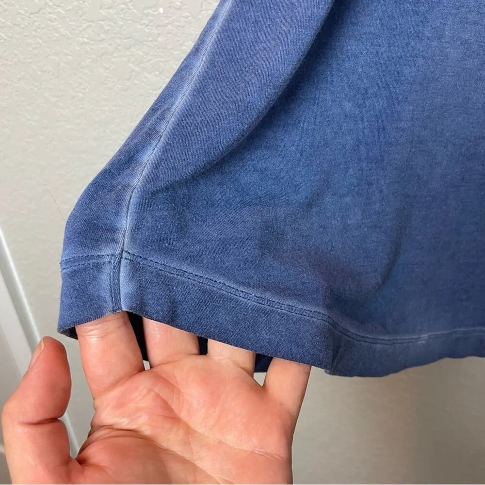 AMERICAN EAGLE Washed Light Blue High Neck Tank Top Size L - Image 4