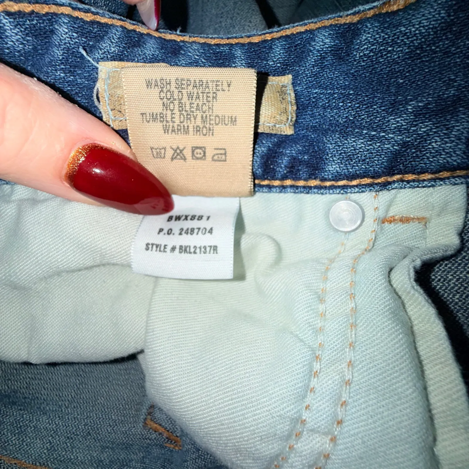 BKE Culture Stretch Jeans Bootcut Medium Wash 30x31.5 Style BKL2137R Comfy - Image 8