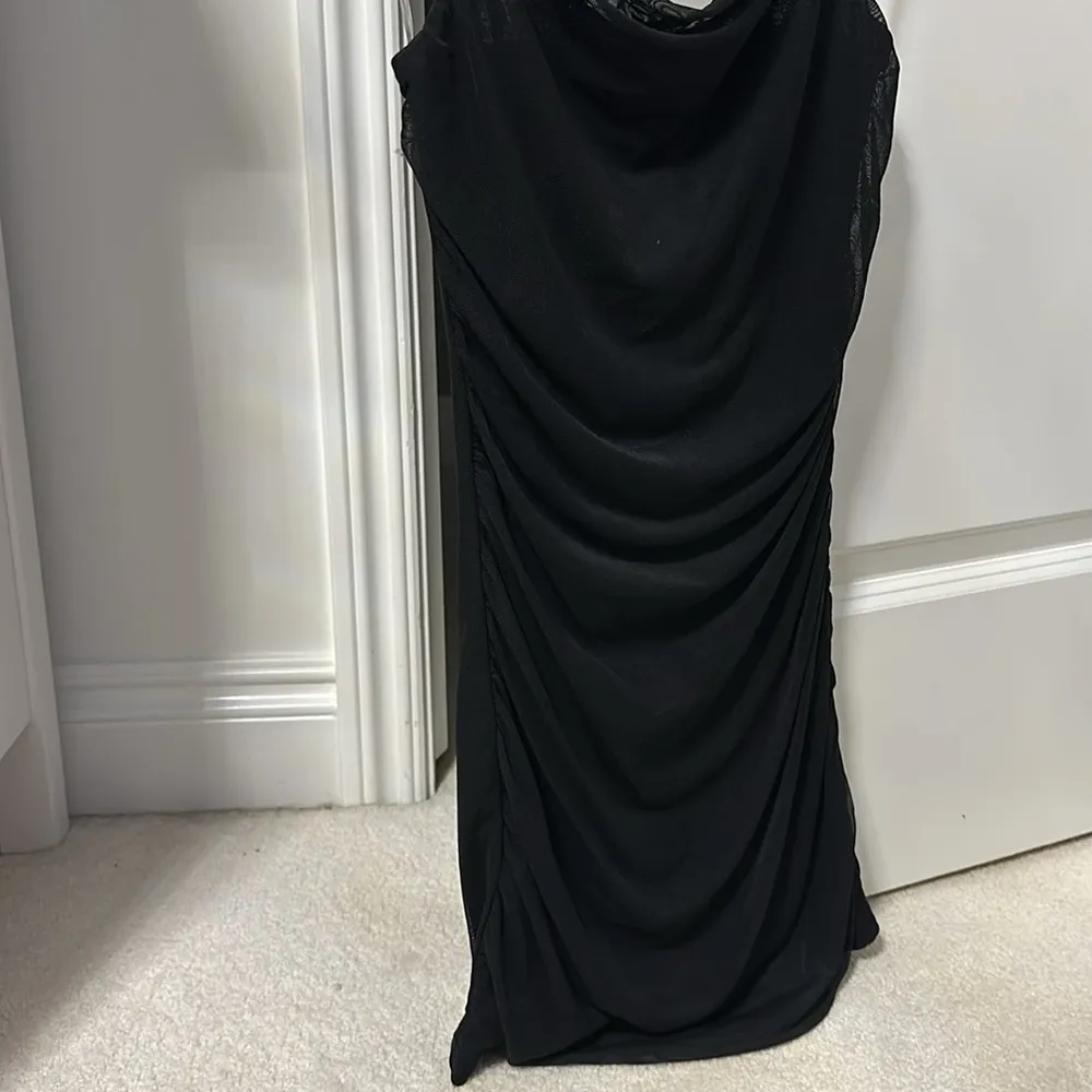 Wild Fable Mesh Ruched LBD - Image 5