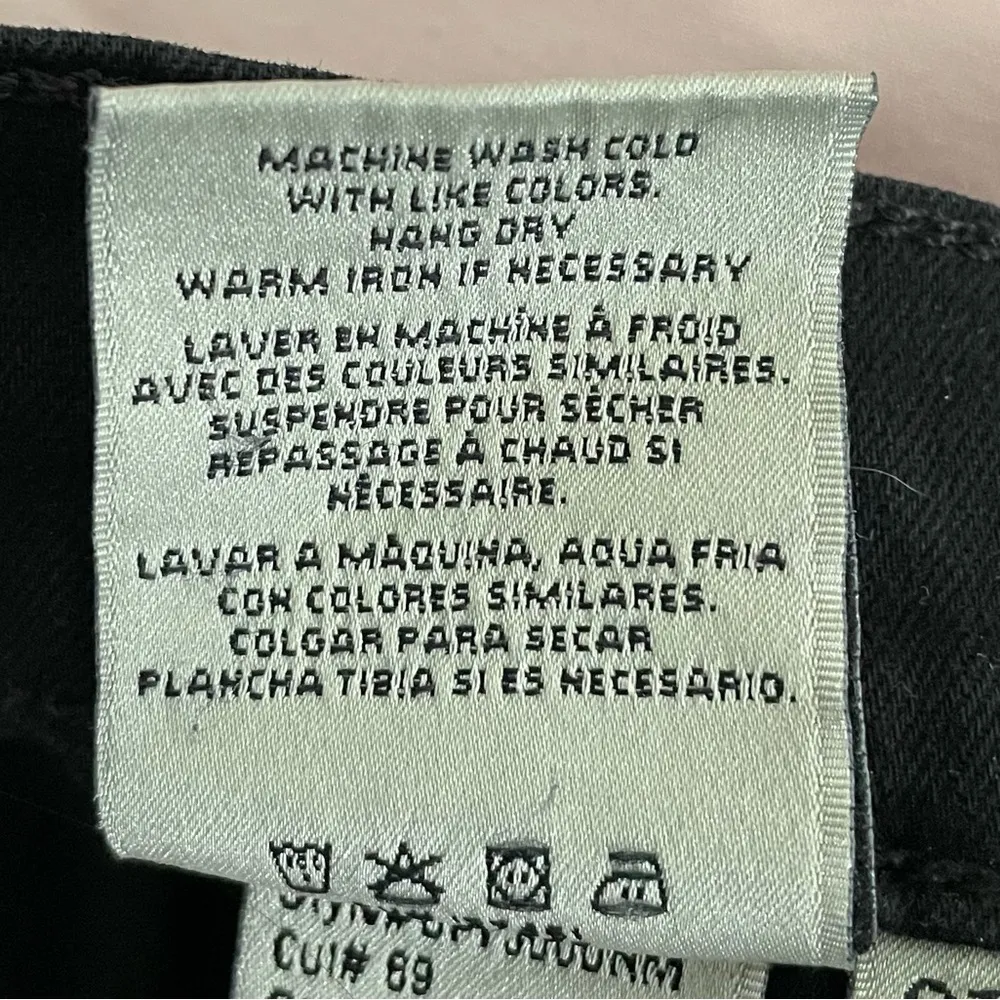 Wildfox Scarlett High Rise Skinny Airkiss women’s black jeans, size 27” preppy - Image 12