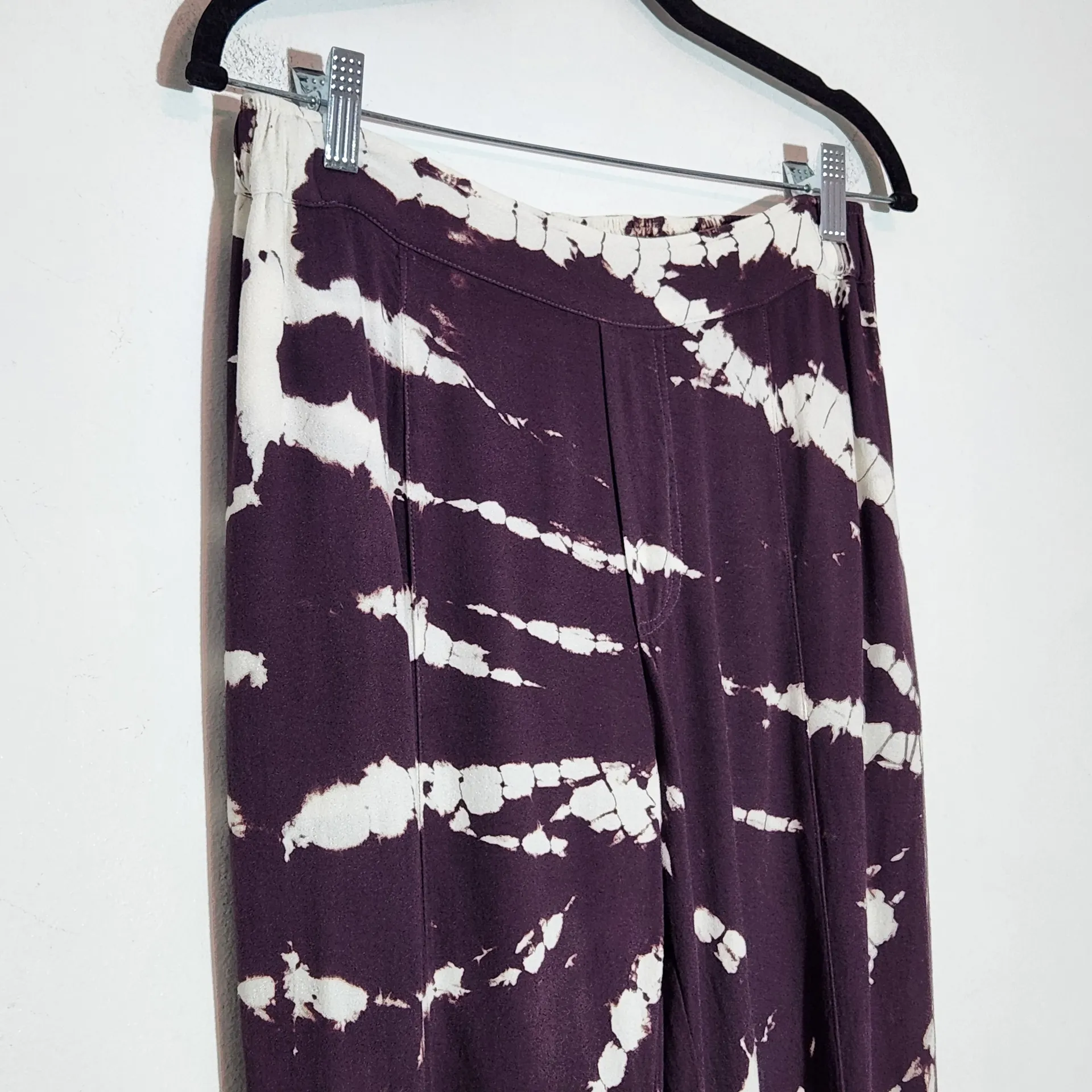 Young Fabulous & Broke Purple and White Tie-Dye Matching Set Size Medium - Image 11