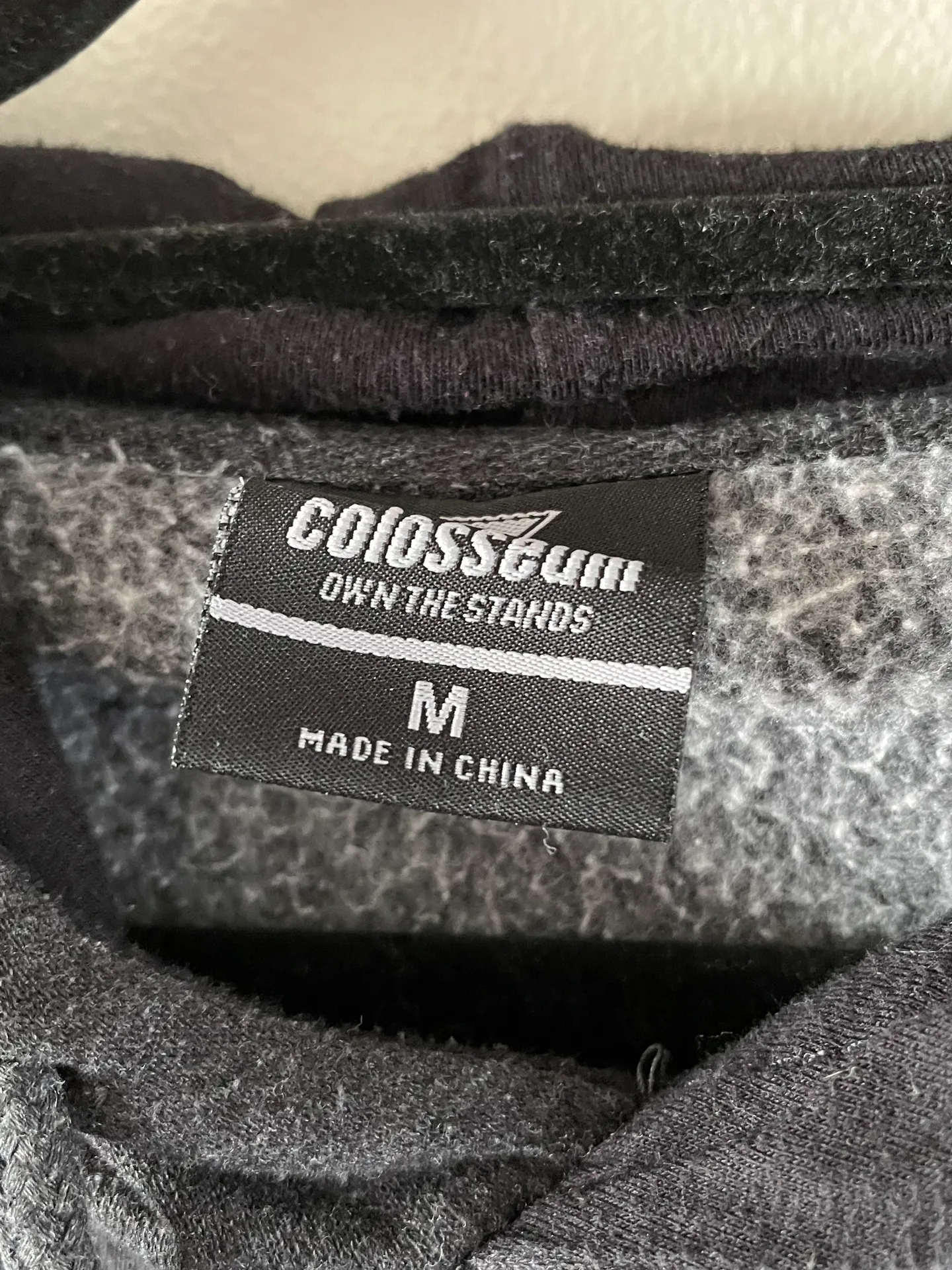 Notre Dame Hoodie Gray Size M - Image 3