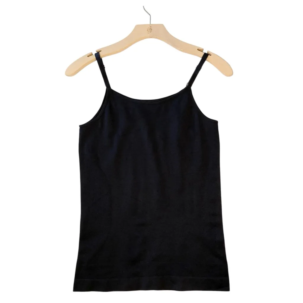 SHAPERMINT Scoop Neck Shaping Cami Black Size XL - Image 2