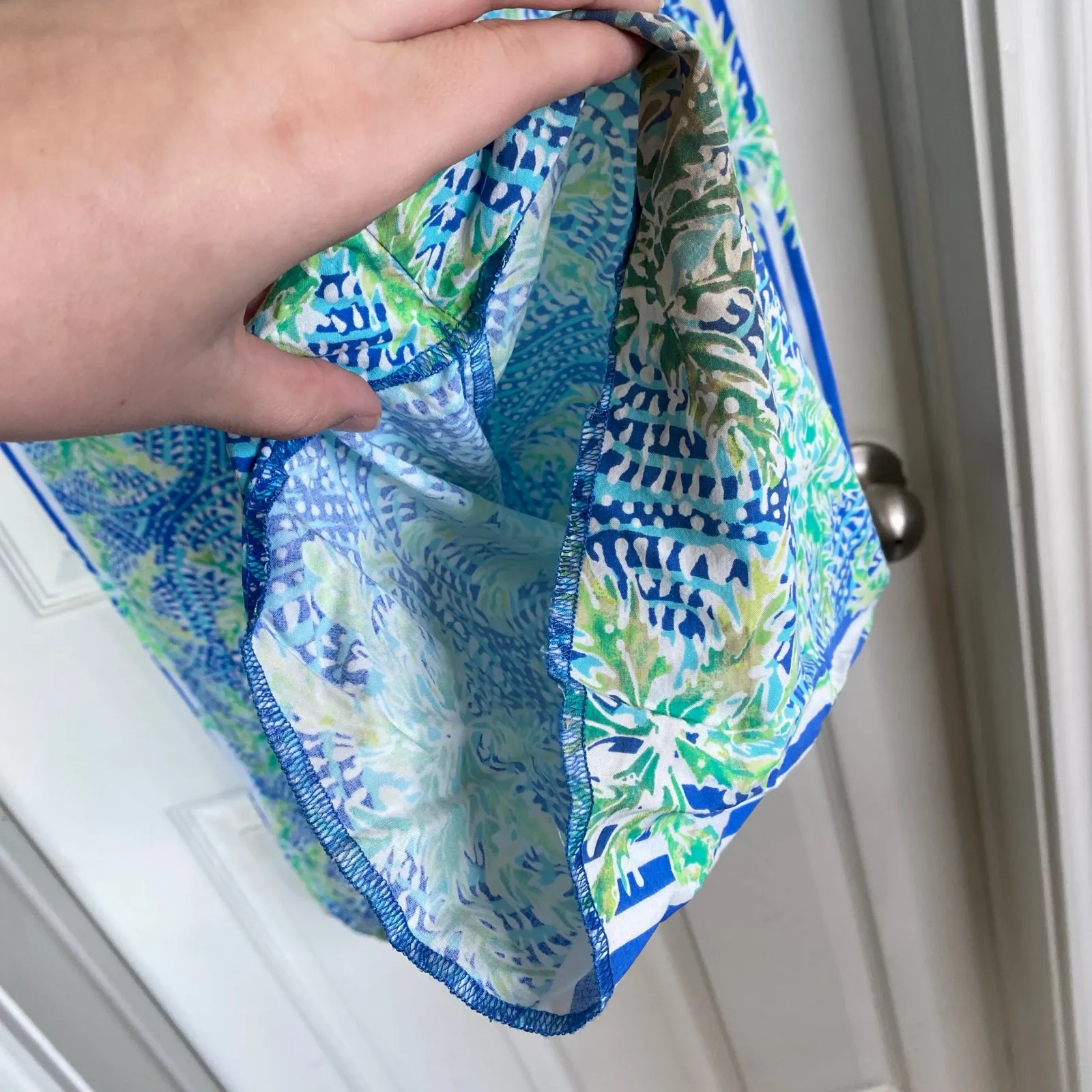 LILLY PULITZER Bal Harbour Tropic Like it’s Hot Palazzo Lounge Pants Size Medium - Image 9