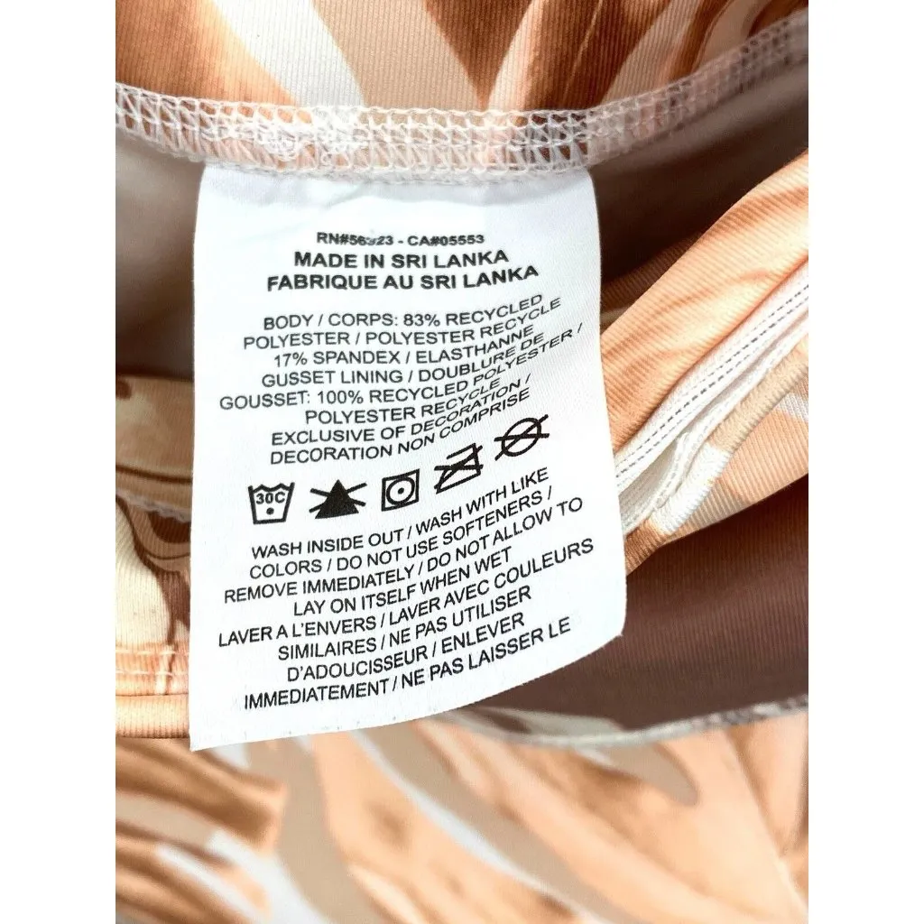 Nike Plus Size Fast Crop Running Tights 1X‎ Floral Tropical Athletic Workout - Image 3