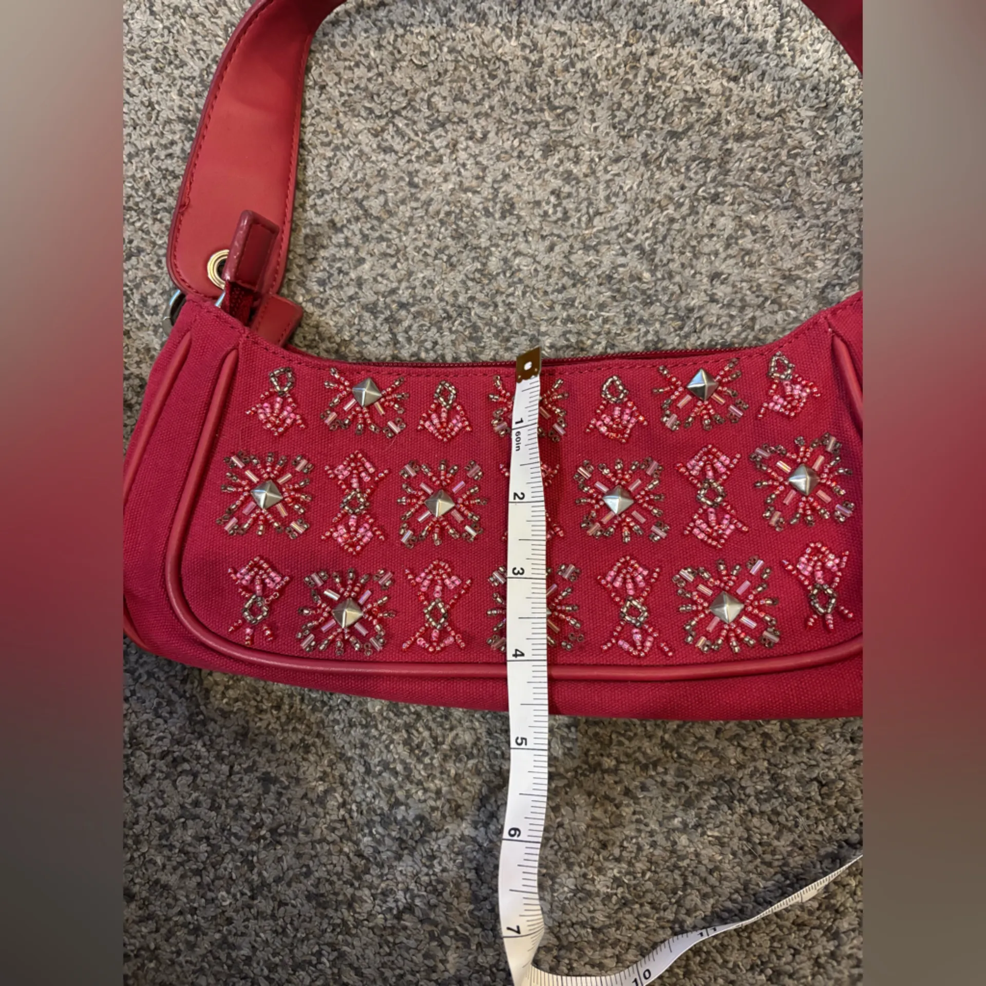 Euro Y2K Studded Shoulder Bag - Image 3