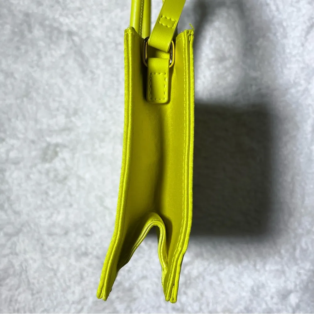 H&M Yellow Shoulder/Crossbody Mini Bag - Image 5