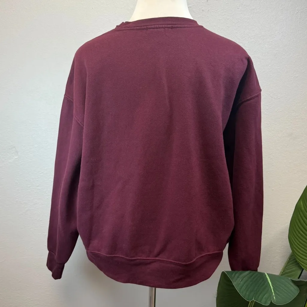 WeWoreWhat Burgundy Crewneck - Size XXL - Image 2