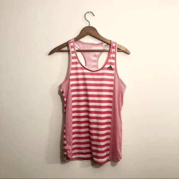 Adidas Climalite striped tank top - Image 2