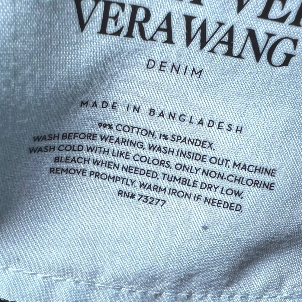 Simply Vera Vera Wang Cropped Blue Jeans Womens 18W Denim Casual Everyday - Image 6