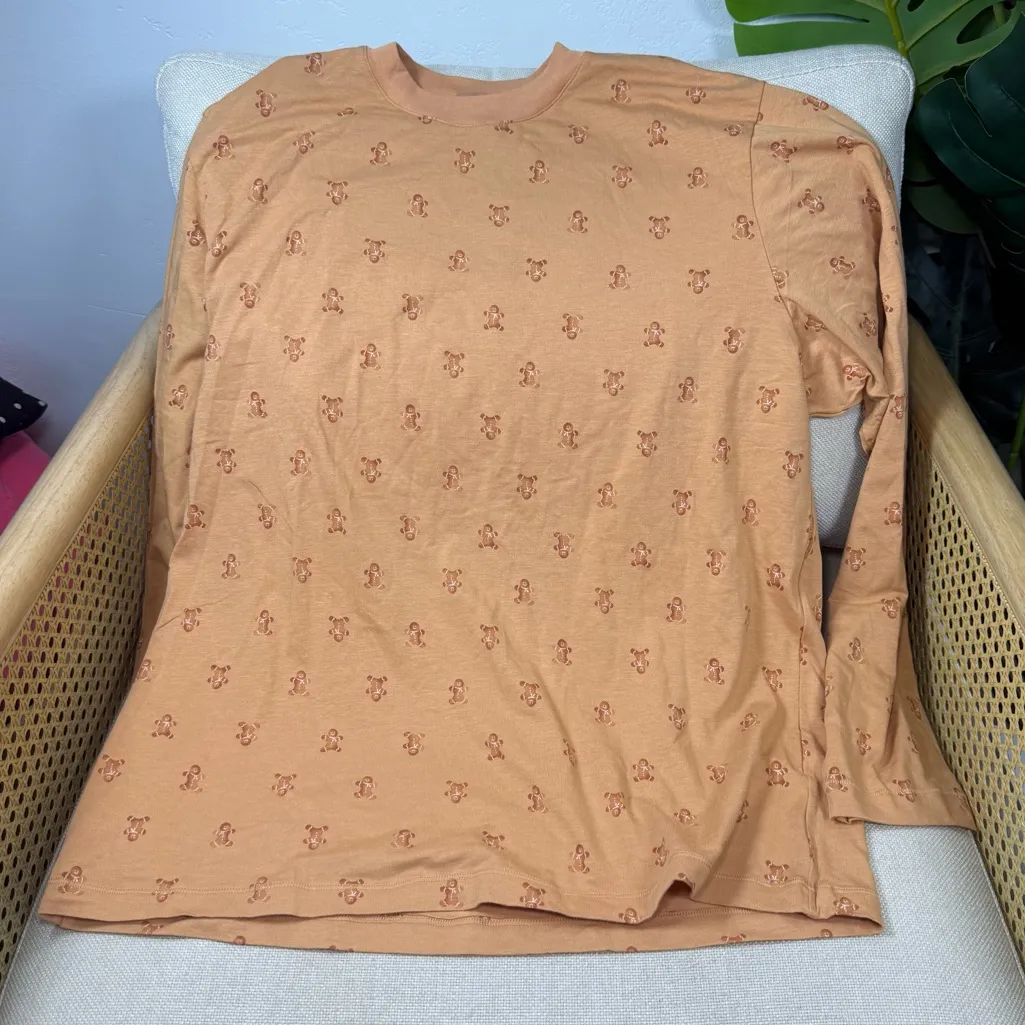 Skims Boyfriend Long Sleeve T Shirt - Image 2