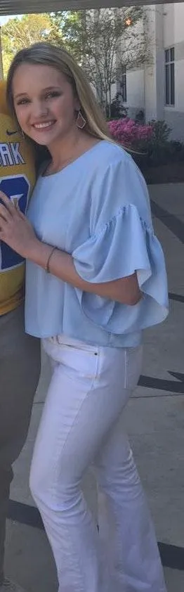 Treasure & Bond white flare jeans  - Image 4