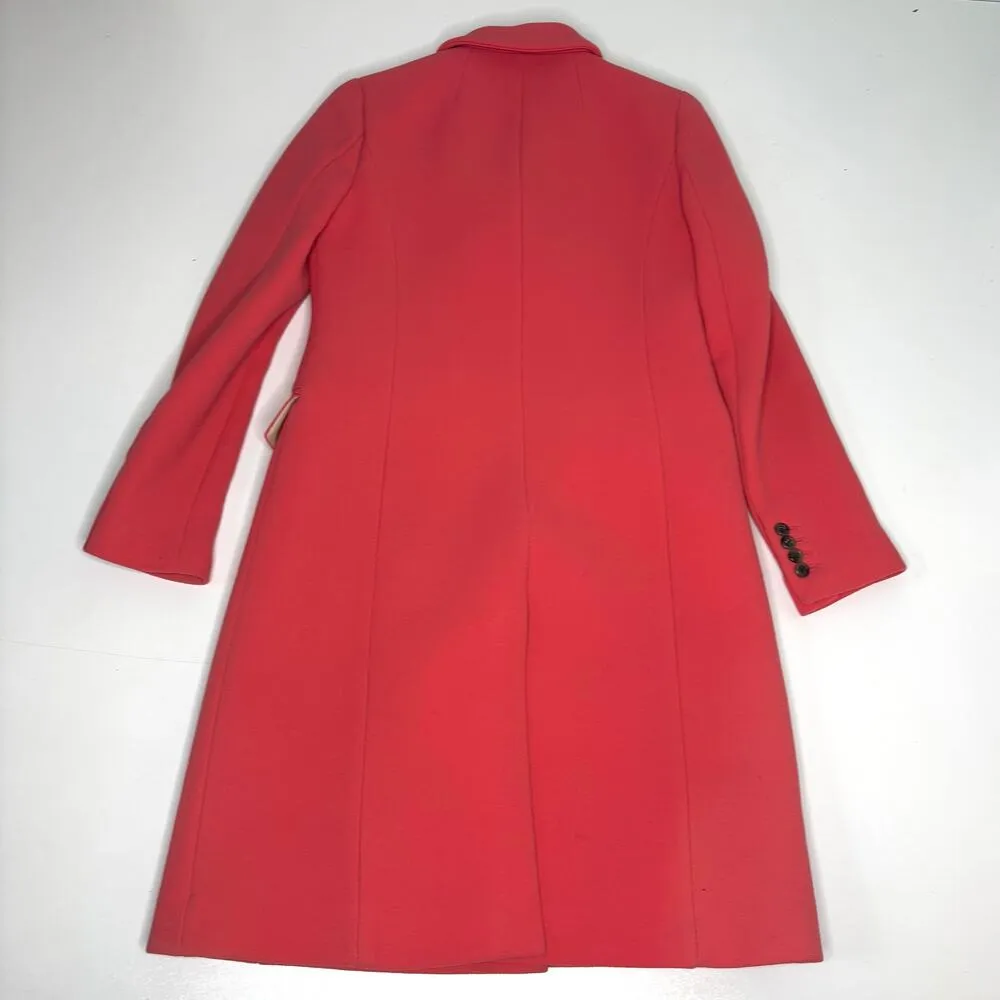 J. Crew Double Cloth Manifattura di Carmignano Wool Blend Lady Day Coat Pink 2 - Image 12