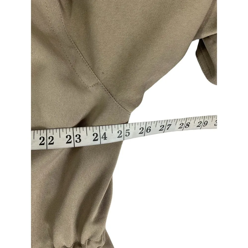 CS Women's Tan Coat Size XL - Image 5