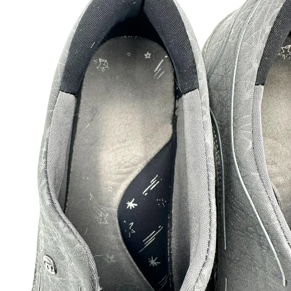 BZEES DERIVE GRAY CLOUD TECHNOLOGY SLIP ON SNEAKERS SIZE 10 - Image 3