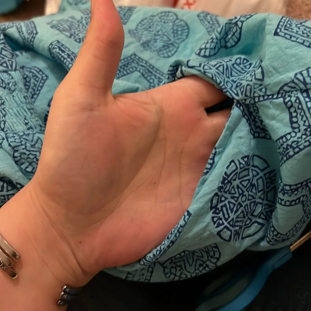 Mata traders twist and twirl dress small Blue - Image 9