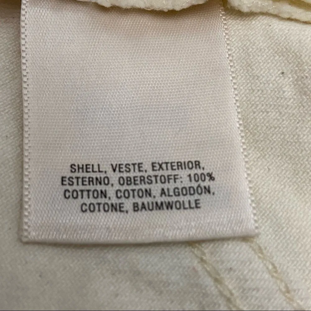 Anthropologie • Maeve Cream Denim Skirt - Image 4