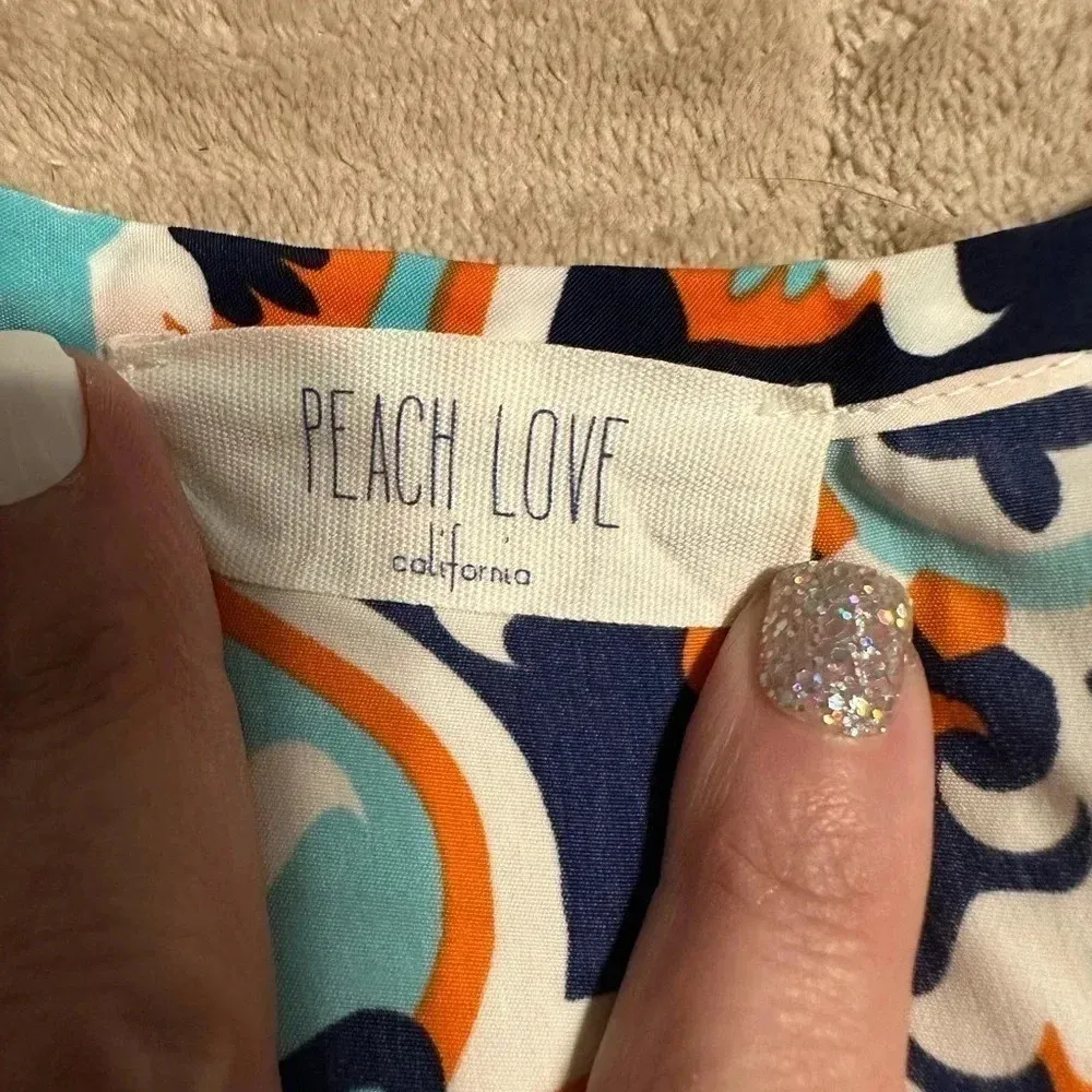 Peach Lane California Dress Size Small - Image 4