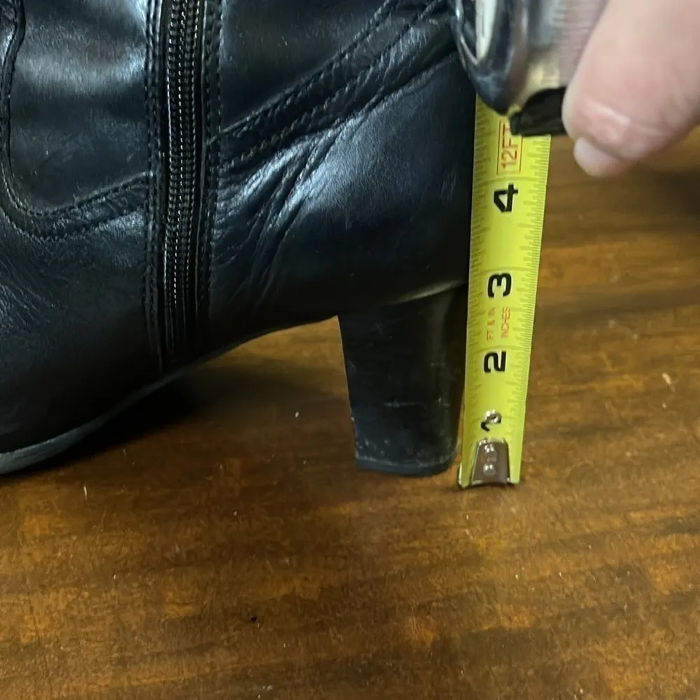 a.n.a black leather women’s boot sz9 - Image 7