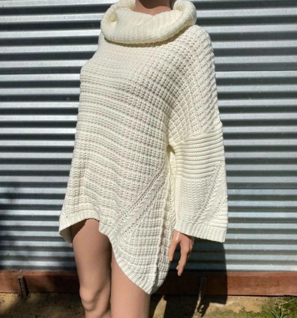 Loveposh Lovposh Chunky Cowl Neck Sweater - Image 3