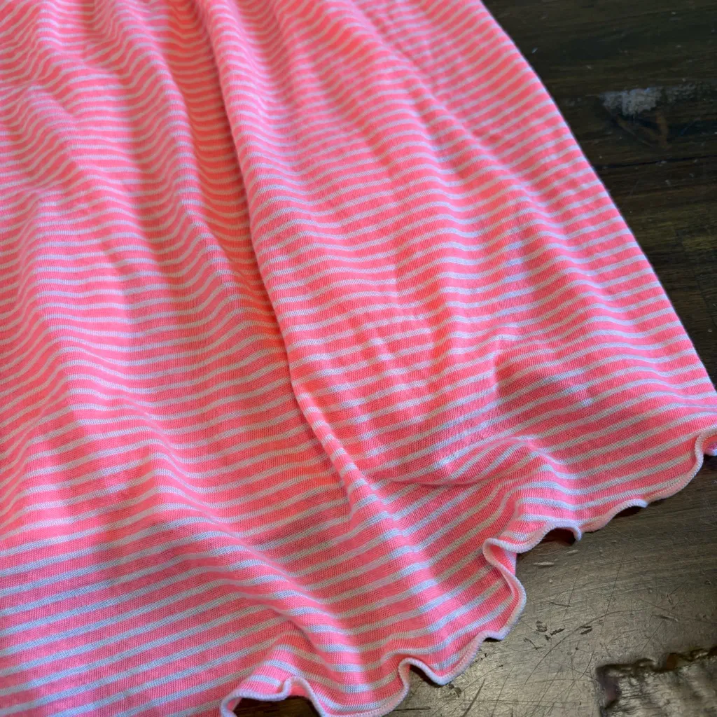 Free People Strapless Babydoll Top Orange Tube Top Flowy Small Vintage Y2K 90s - Image 2