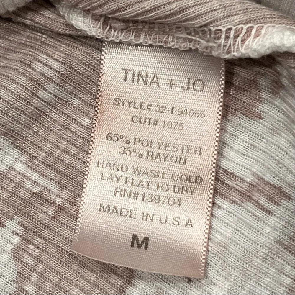 Anthropologie Tina + Jo Sleeveless Bleach Dye Twist Tunic Mini Dress - Image 9