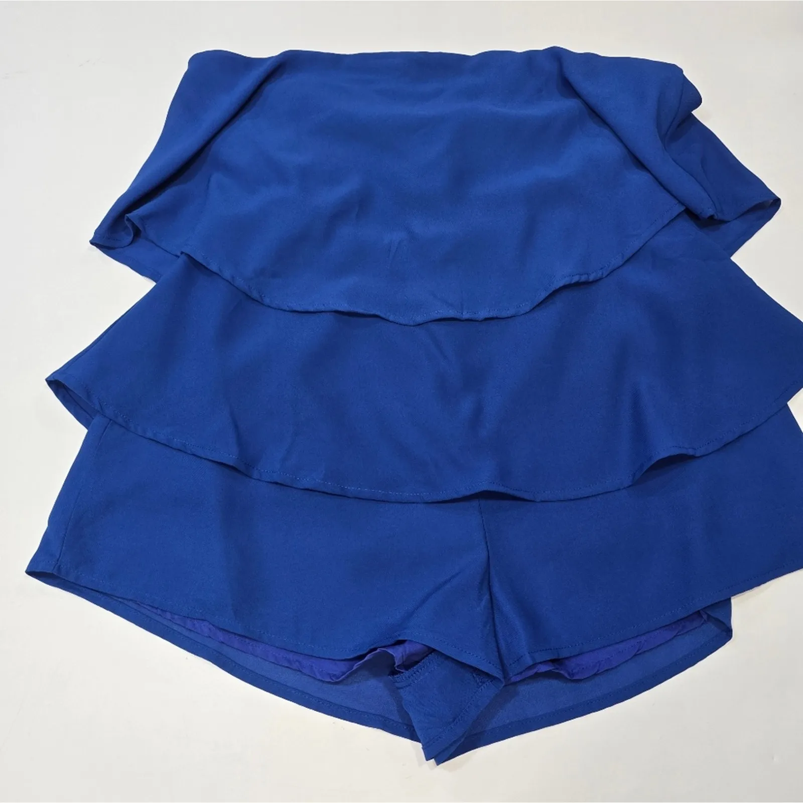 Superdown Jocelyn Romper in Blue Large - Image 3