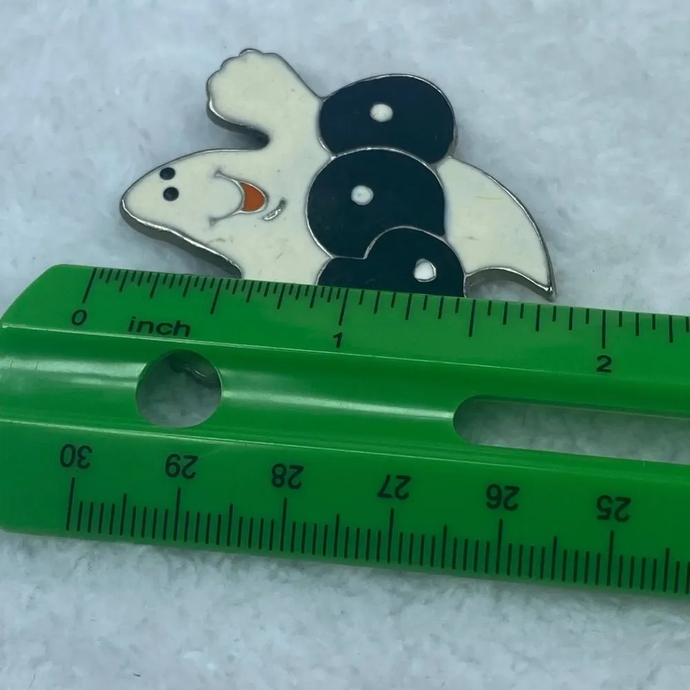 Ghost BOO Halloween Enamel Pin Brooch Plus Black Cat Halloween Tie Tack Pin - Image 8