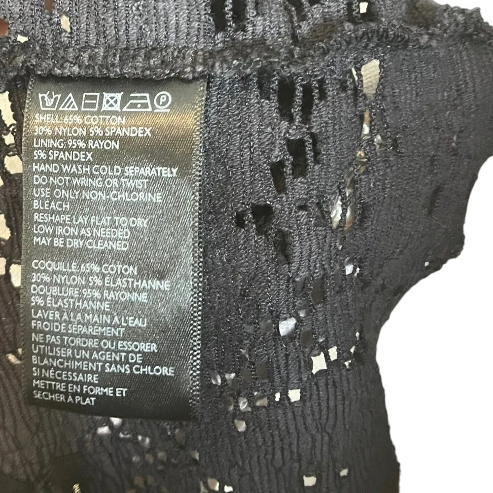 Urban Outfitters NWT Lace Cami Top Button Down Women’s Size XS Gray Cropped - Image 9