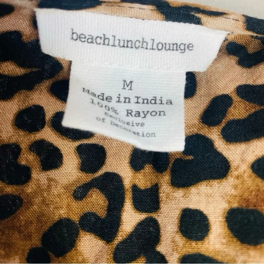 Animal Print Dress - Image 4