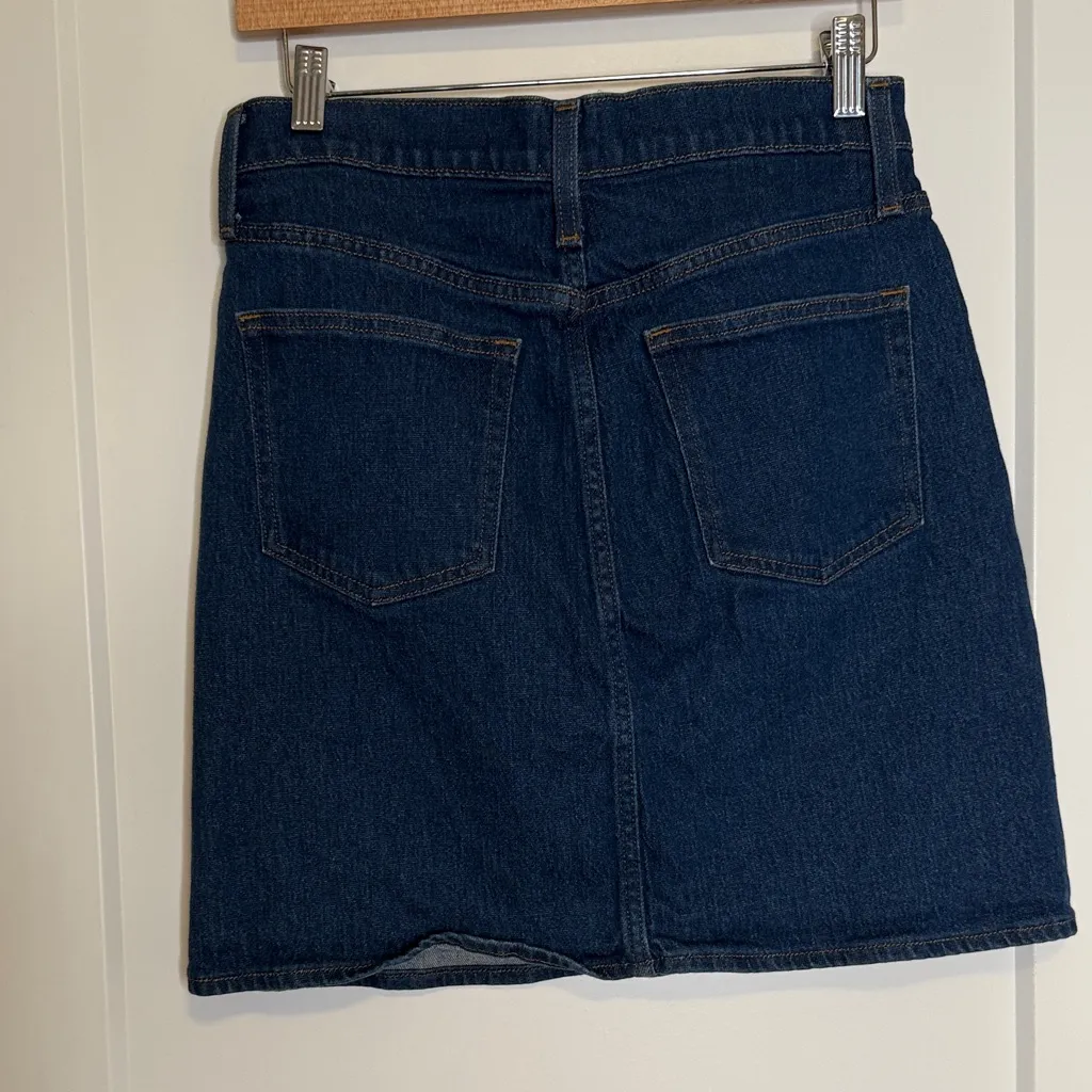 JCREW Denim Mini Skirt - Size 27 - Image 5