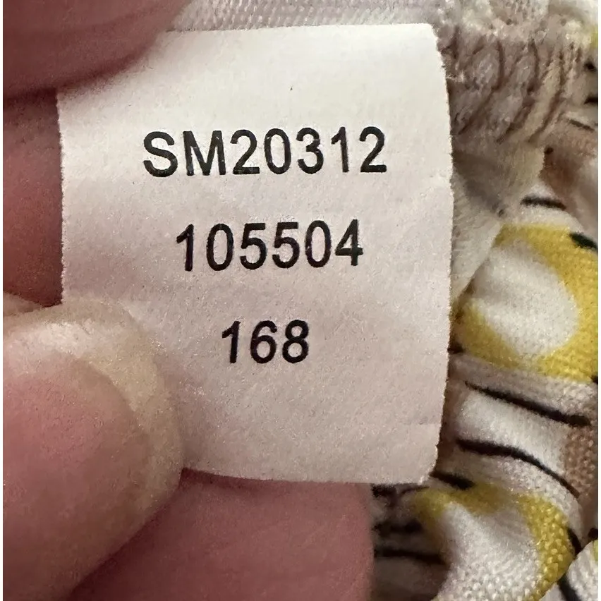 Melissa Paige Palazzo Pants Size S Boho Geometric Floral Tropical Print Stretch - Image 10