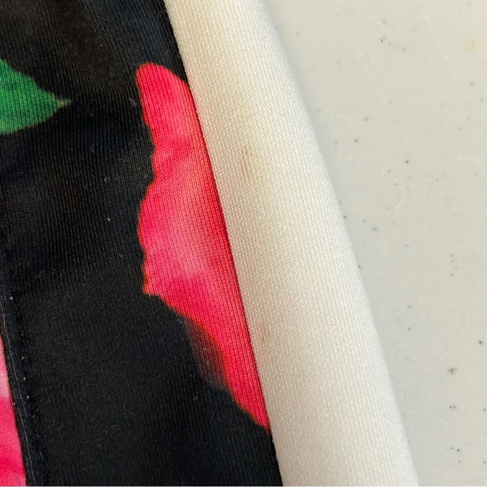 Pam & Gela Fresh Cut Cigarette Floral Track Pants Size P or Small - Image 10