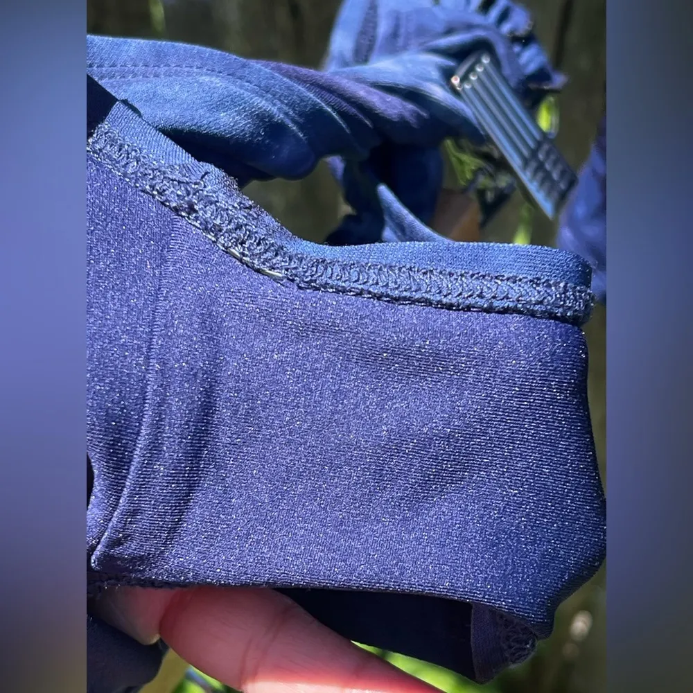 Robin Piccone Blue Tie Dye 2 piece swimsuit set - Image 10