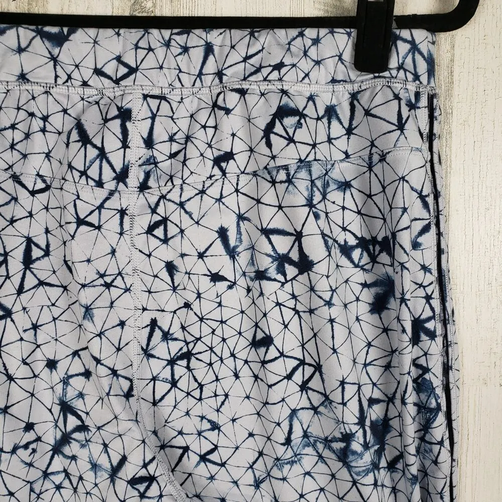 Lululemon Athletica Star Crushed Silver Fox Deep Navy Retreat Yogi Crop Pants 8 - Image 12