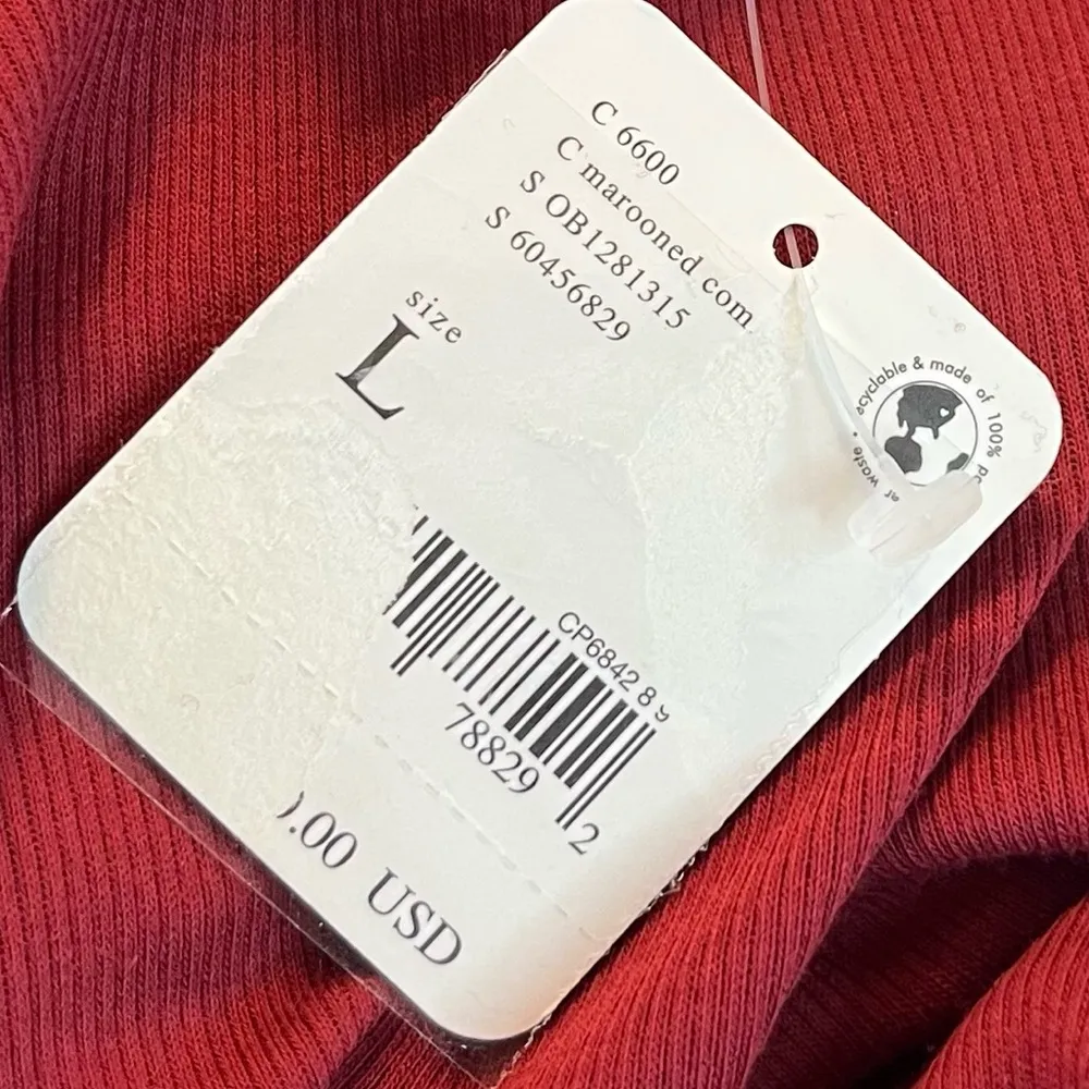 Free People Tank Intimately FP Alia Tank Top Colorblock Maroon & Pink Sz L NWT - Image 15