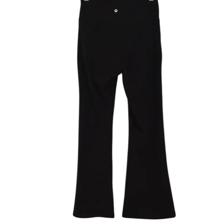 Halara  Black Pull On Stretch Flare Pants Size Medium - Image 2
