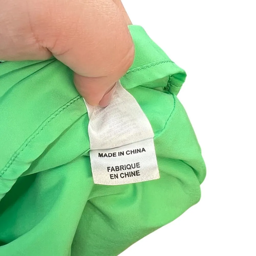 Anthropologie Corey Lynn Calter Midi Dress Abstract Cut Out Green Size‎ Small - Image 15