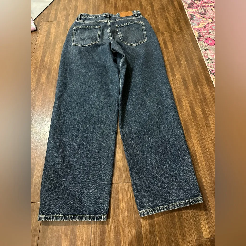 We The Free Cora Slouchy Jean Jackie Blue sz 26 OB2123235 button fly free people - Image 12