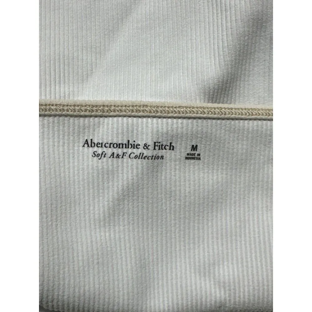 Abercrombie and Fitch Soft A&F Collection White Cami Size Medium - Image 3
