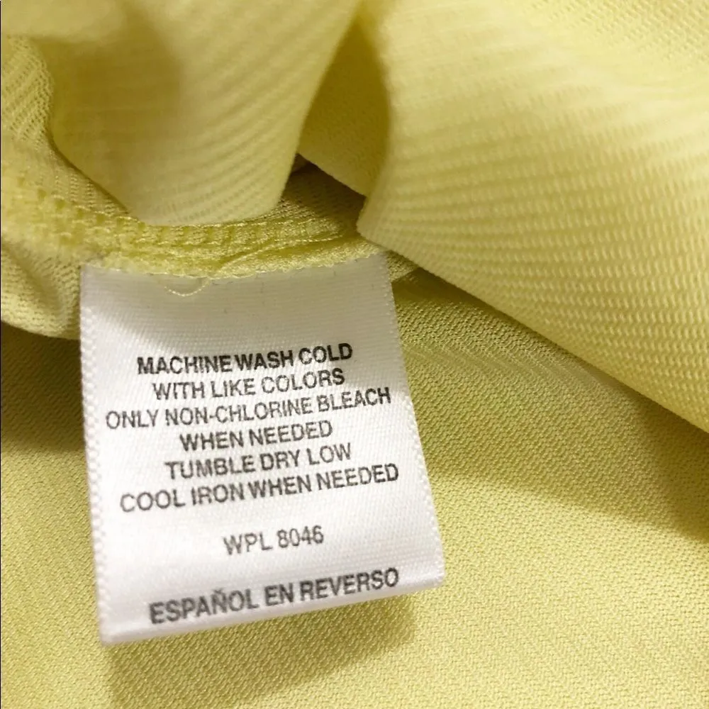 Bar III  Yellow Tank Top Size Small - Image 6