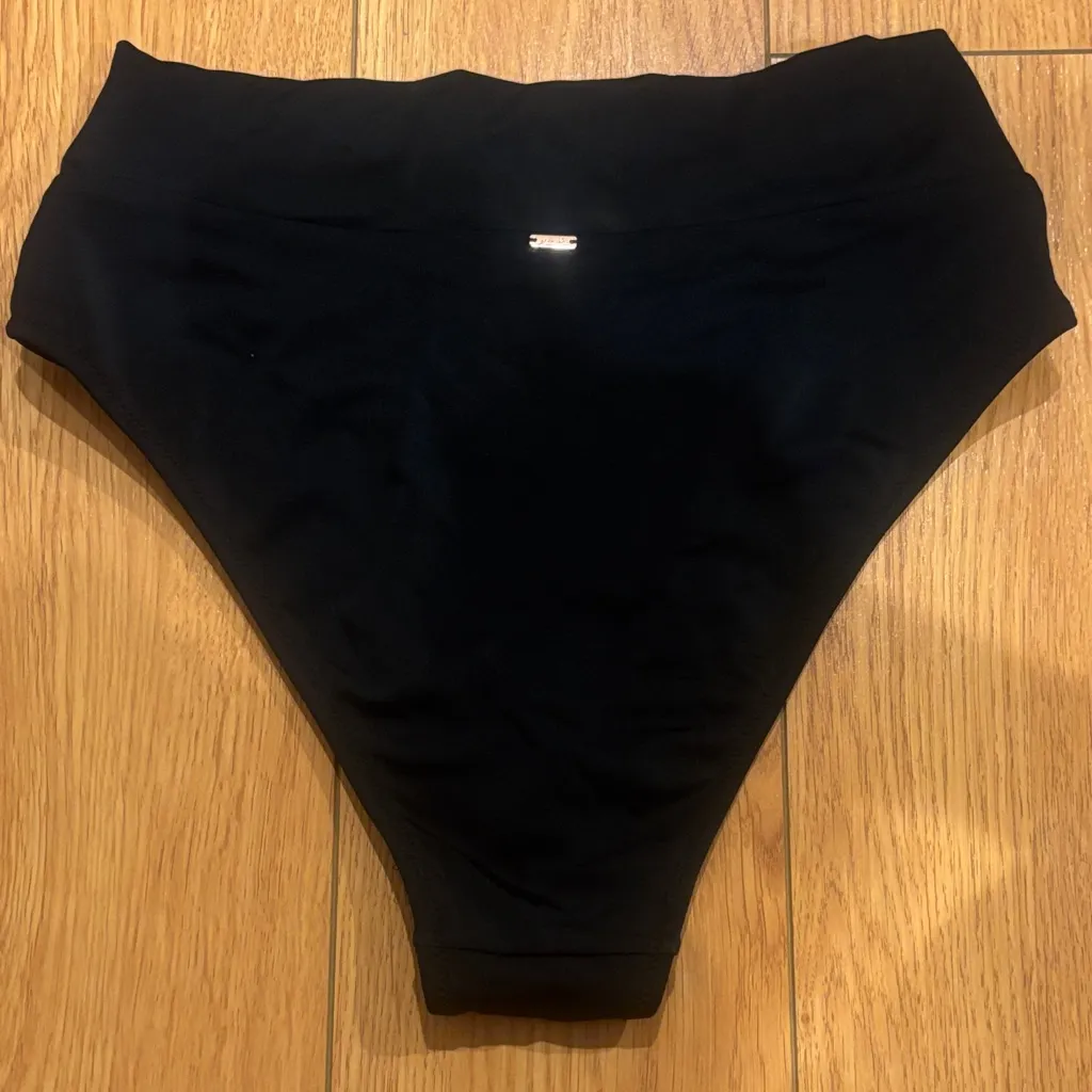 PINK Victoria's Secret Black Bikini Bottom - Image 2