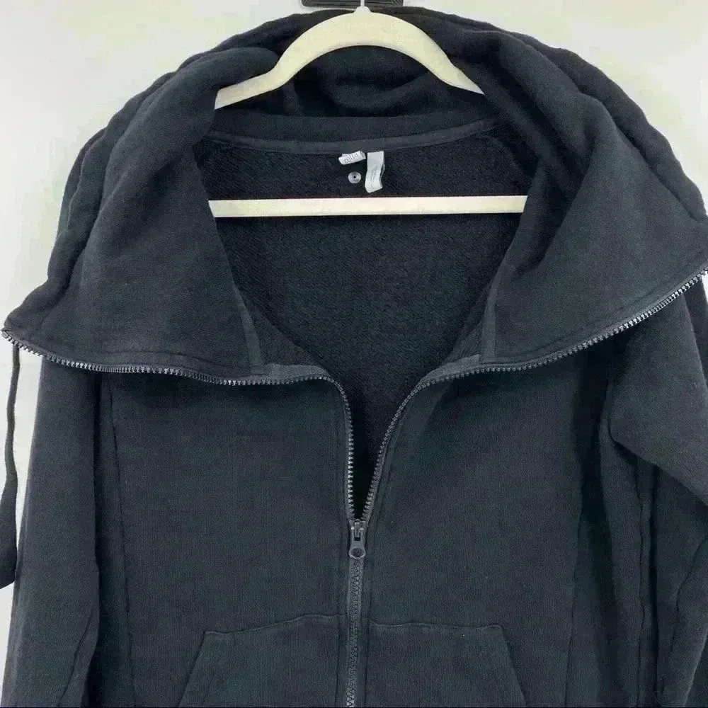 Z by Zella Full Effect Women's Black Zip Activewear Casual‎ Sweater Size L - Image 6