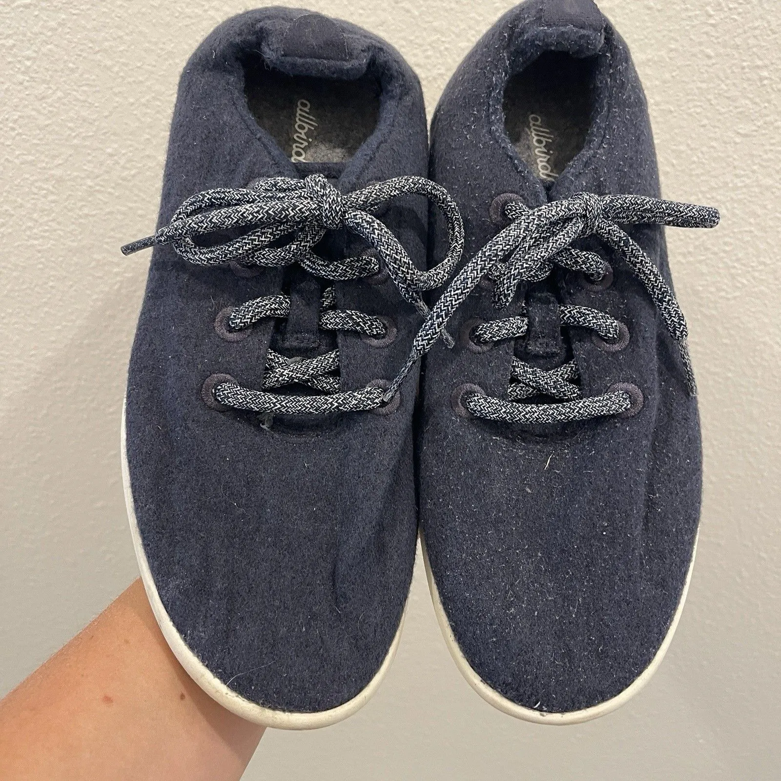 Allbirds Sneakers Womens Sz 9 Wool Runners Blue Running Shoes Comfort Light - Image 2