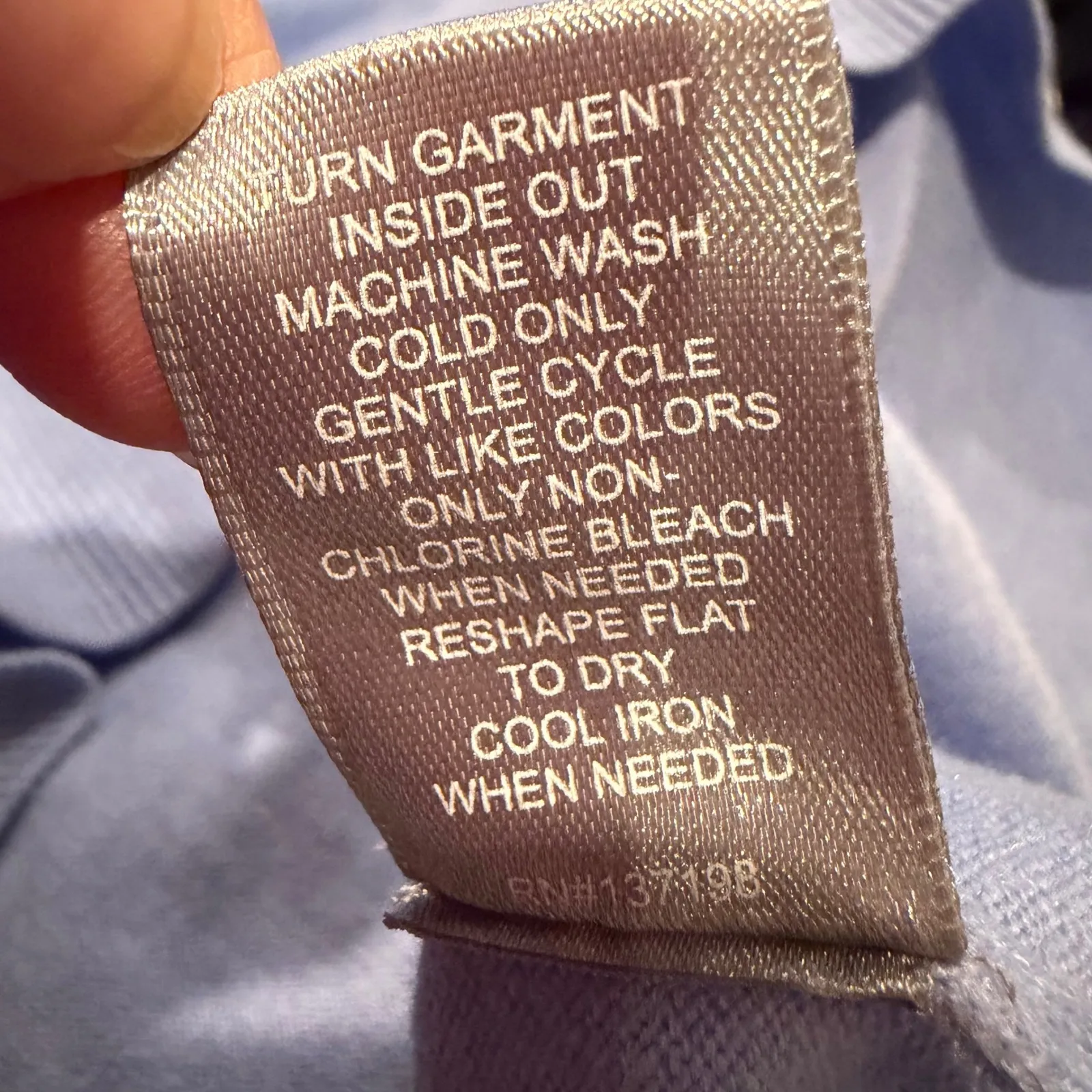 Marled Reunited Clothing Knit Cropped Sweater Women's Medium Blue Minimalist - Image 7