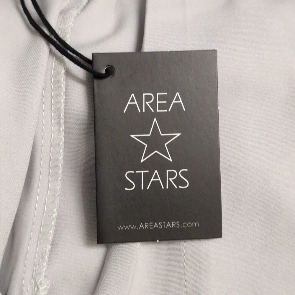 NWT AREA STARS Grey Liz Pant Dress Pants Belt Loops Polyester Large Gray - Image 10