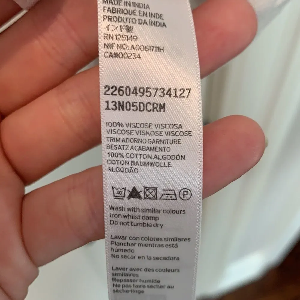 Topshop white blouse  - Image 5