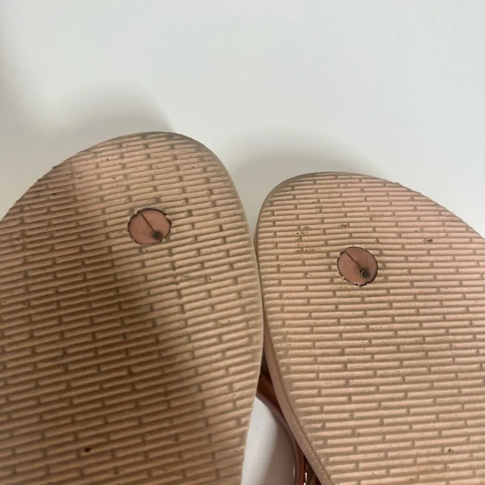 Havaianas Women's Slim Flatform Rose Gold Flip Flops Size 9-10 Pink Summer - Image 2