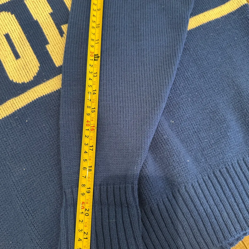 Vintage NFL Colts Blue and White Crew Neck Sweater | Colts | Vintage - Image 8