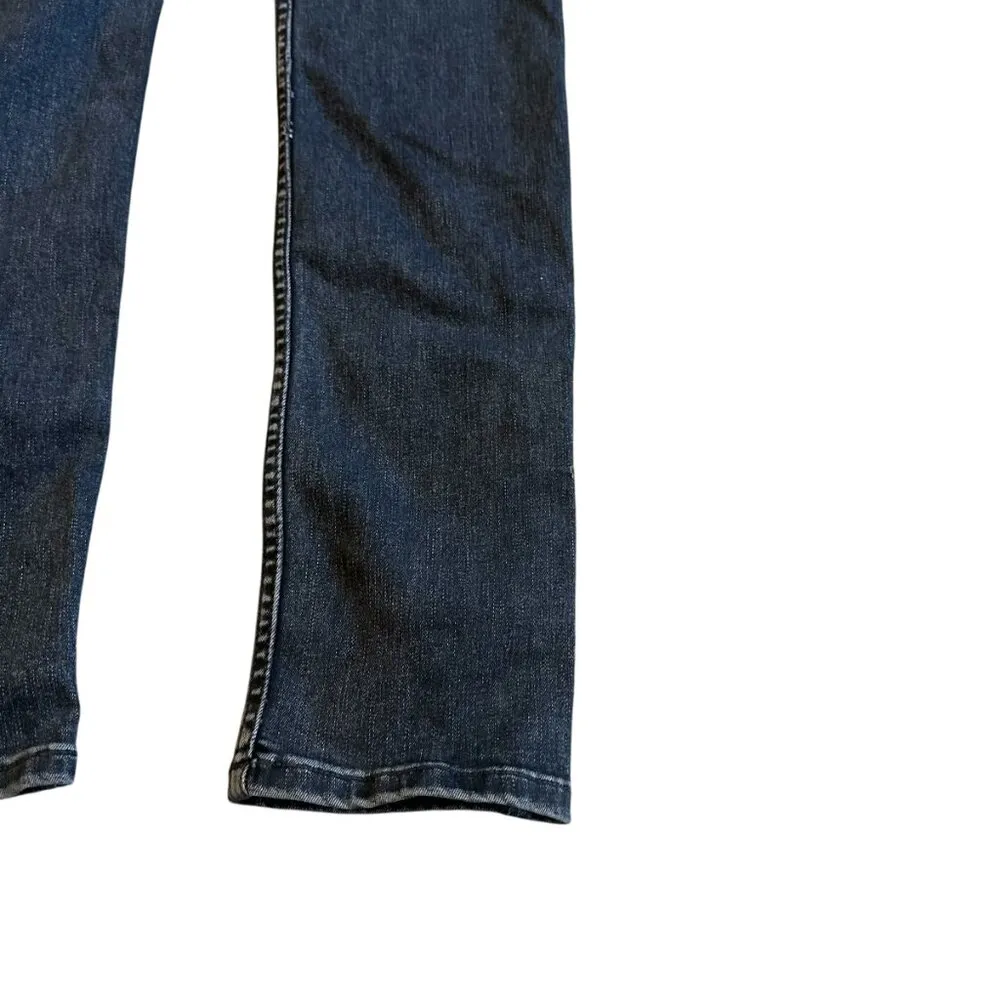 Free People Black Denim Stretch Jumpsuit Tank Top Skinny Leg Size 2 Women's - Image 9